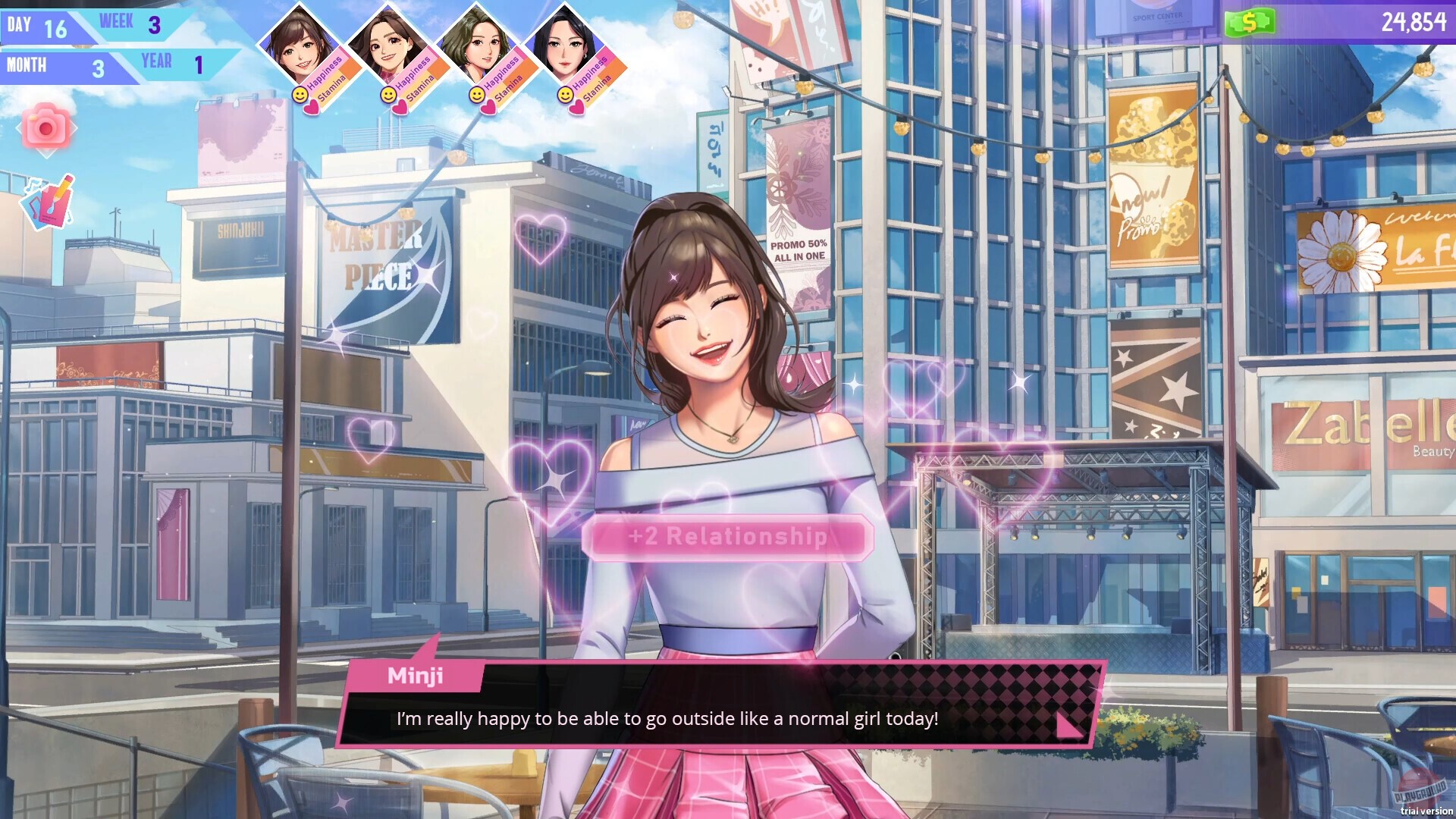 Скриншот из игры K-pop Idol Stories: Road to Debut - 20