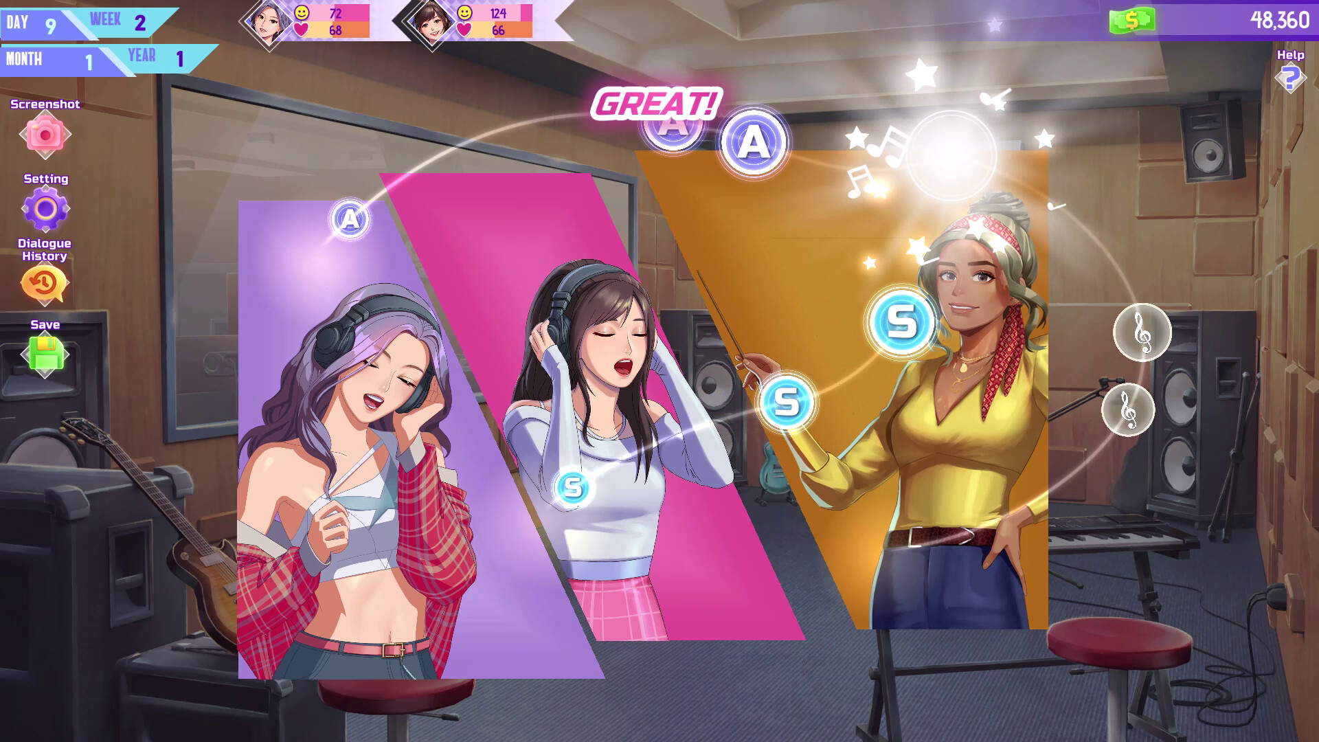 Скриншот из игры K-pop Idol Stories: Road to Debut - 18