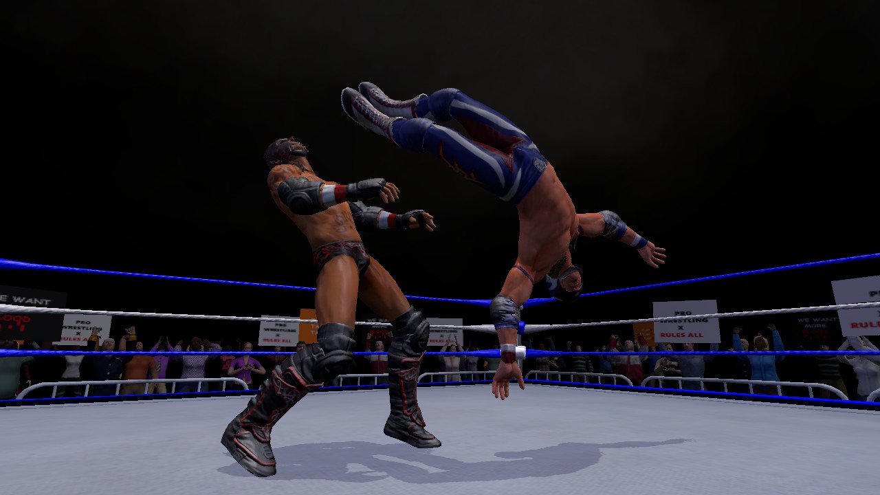 Скриншот из игры Pro Wrestling X - 17