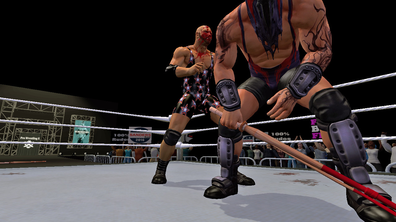 Скриншот из игры Pro Wrestling X - 25