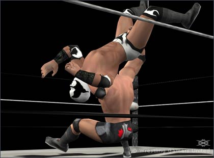 Скриншот из игры Pro Wrestling X - 9