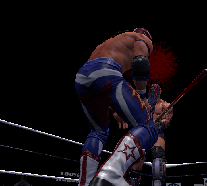 Скриншот из игры Pro Wrestling X - 24