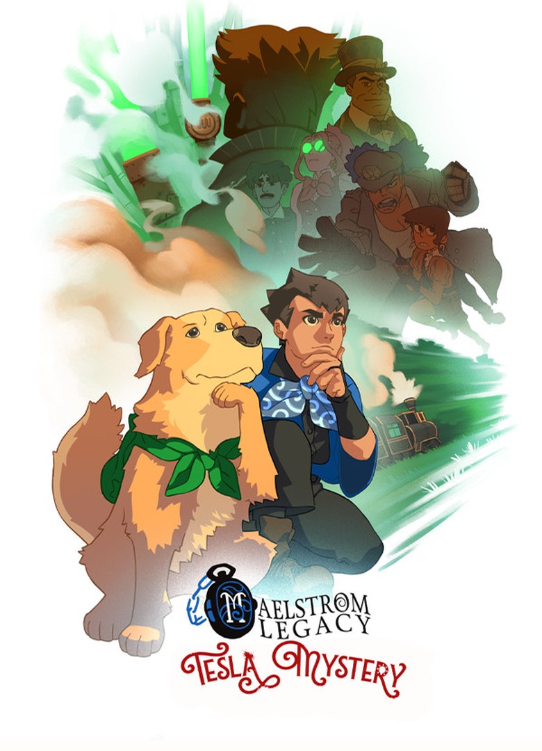 Обложка игры Maelstrom Legacy: The Tesla Mystery