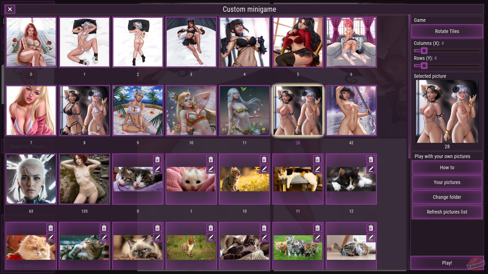 Скриншот из игры NSFW Solitaire - 1