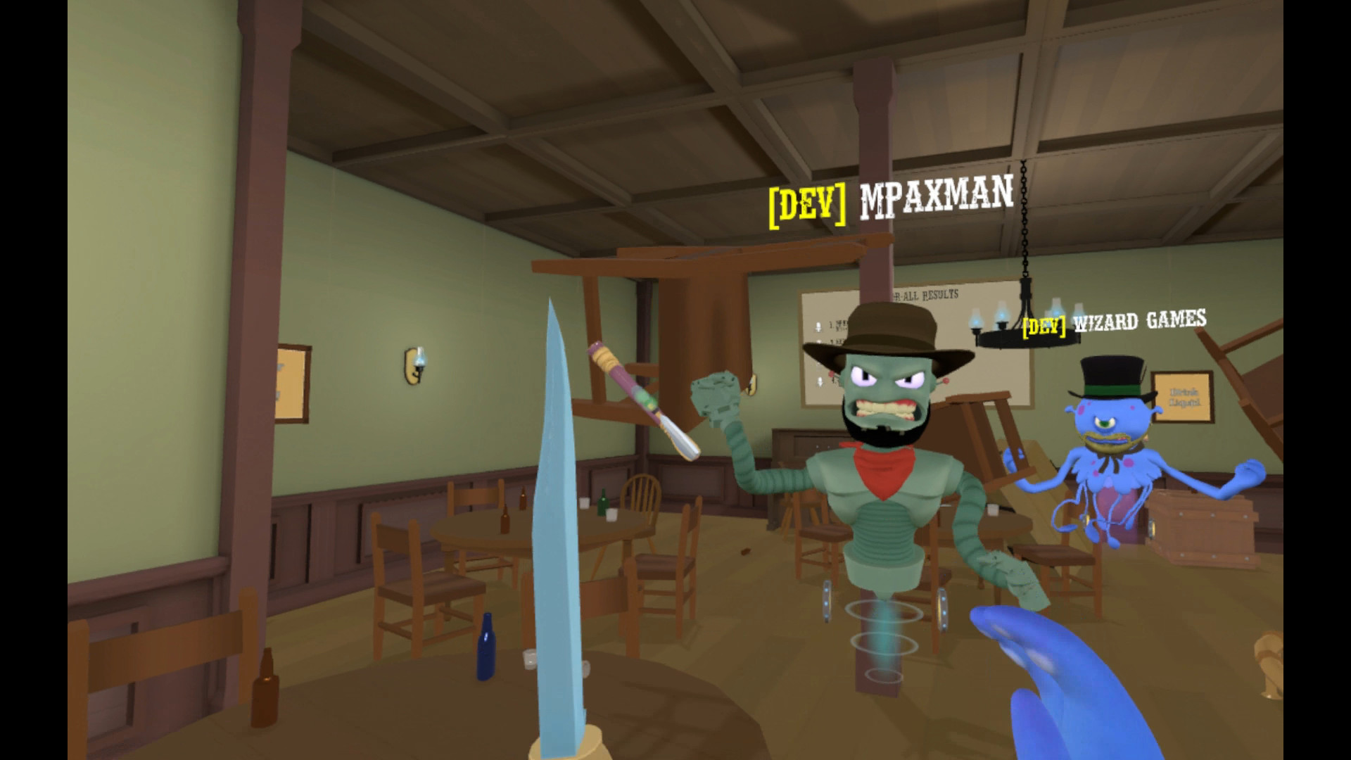 Скриншот из игры Cowbots and Aliens - 12