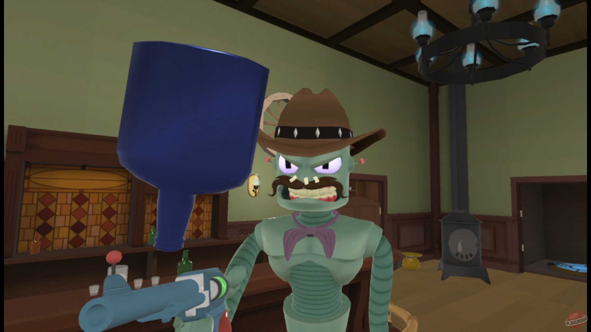 Скриншот из игры Cowbots and Aliens - 19