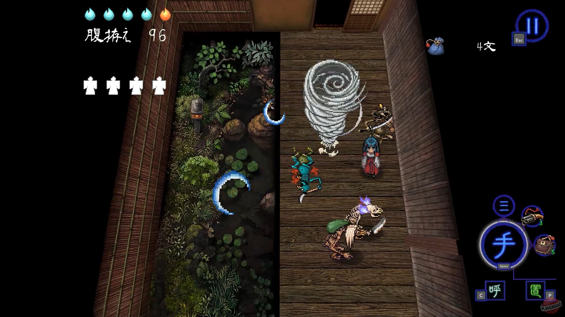 Скриншот из игры Shinonome Abyss: The Maiden Exorcist - 3