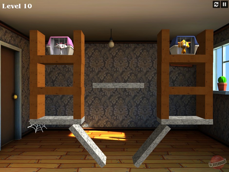 Скриншот из игры Crazy Cats Love - 2