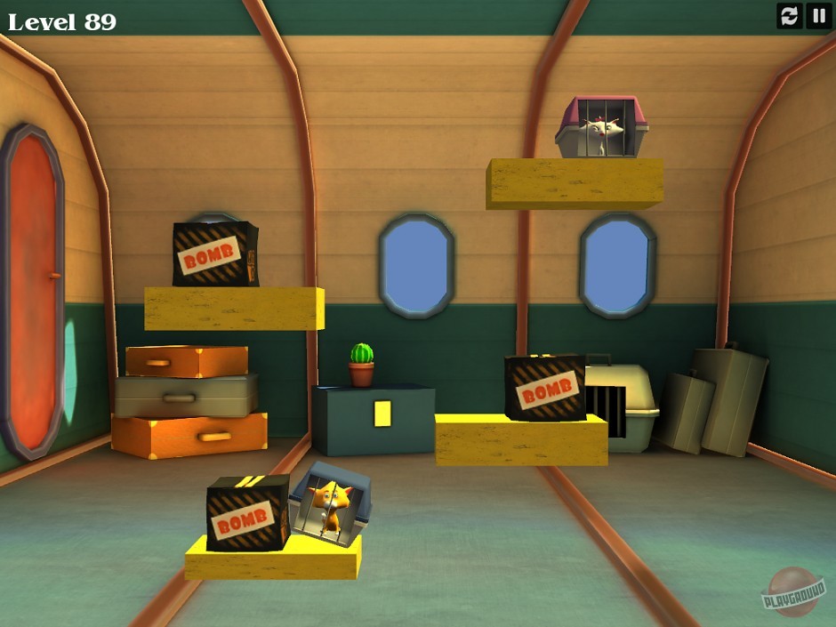 Скриншот из игры Crazy Cats Love - 1