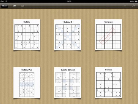 Скриншот из игры Sudoku Tablet - 2