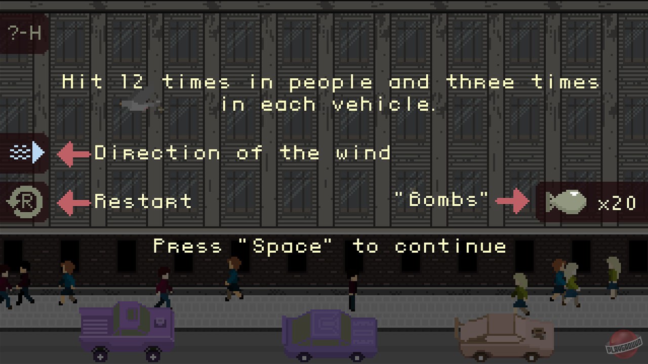 Скриншот из игры Grand Pigeon's Duty - 15