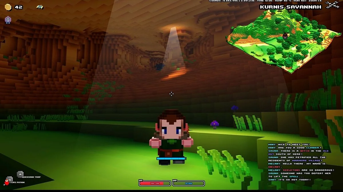 Скриншот из игры Cube World - 30