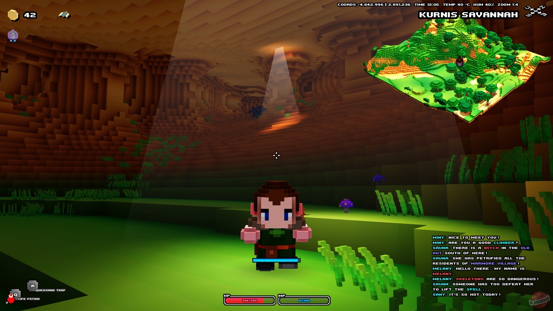 Скриншот из игры Cube World - 23