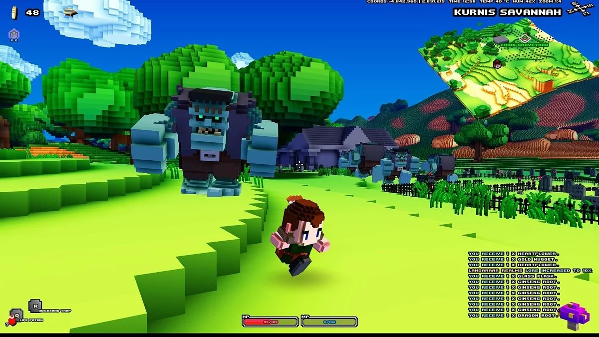 Скриншот из игры Cube World - 11