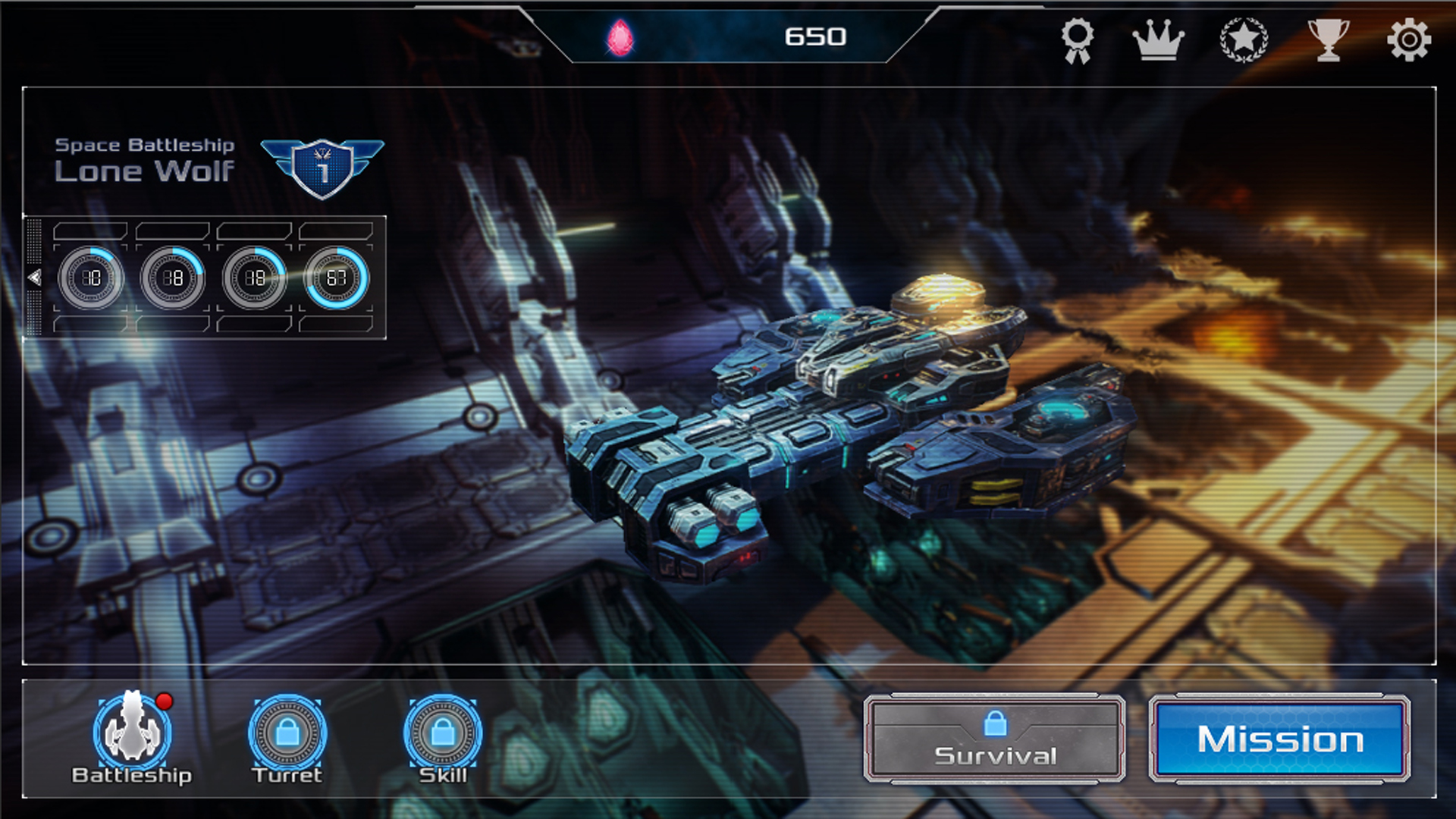 Скриншот из игры Battleship Lonewolf - 1