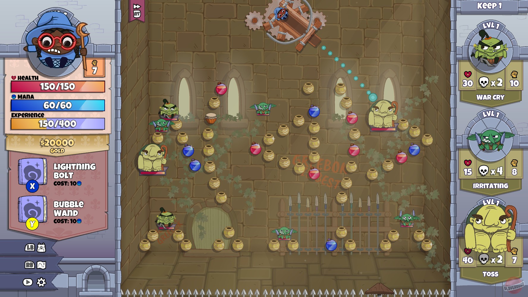 Скриншот из игры Roundguard - 13