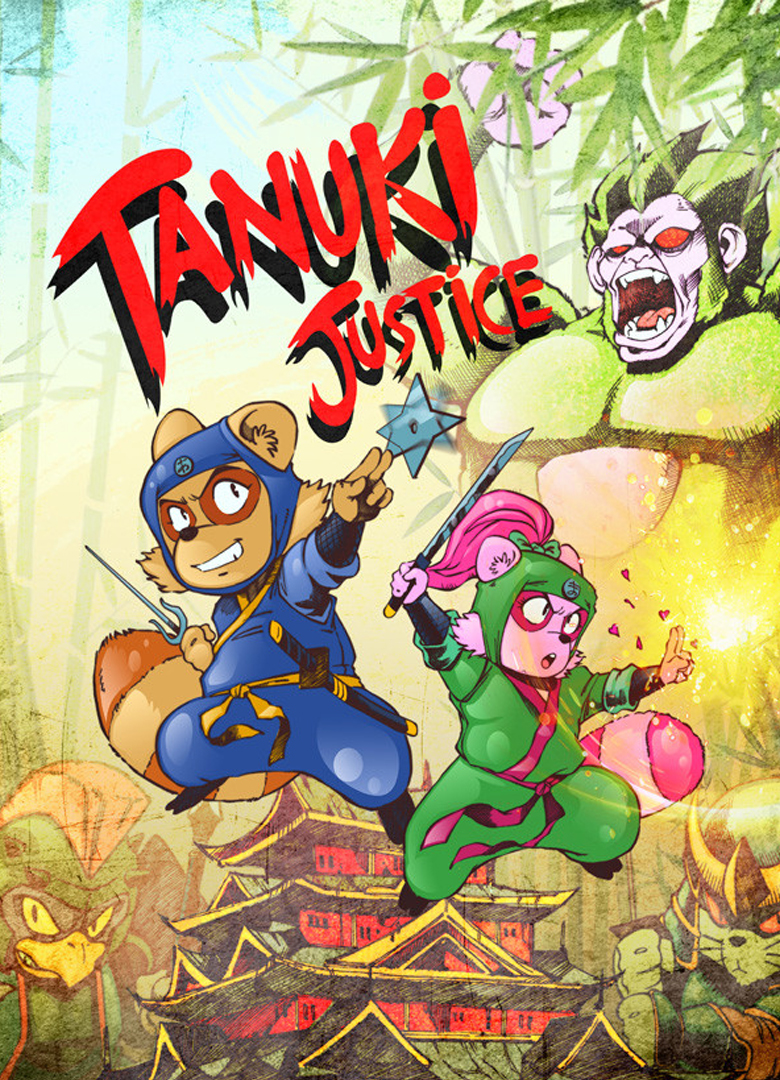 Обложка игры Tanuki Justice