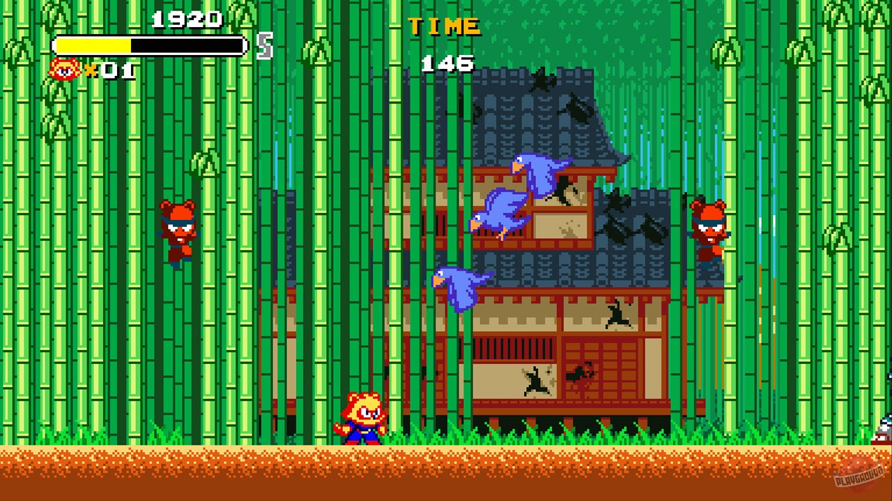 Скриншот из игры Tanuki Justice - 2