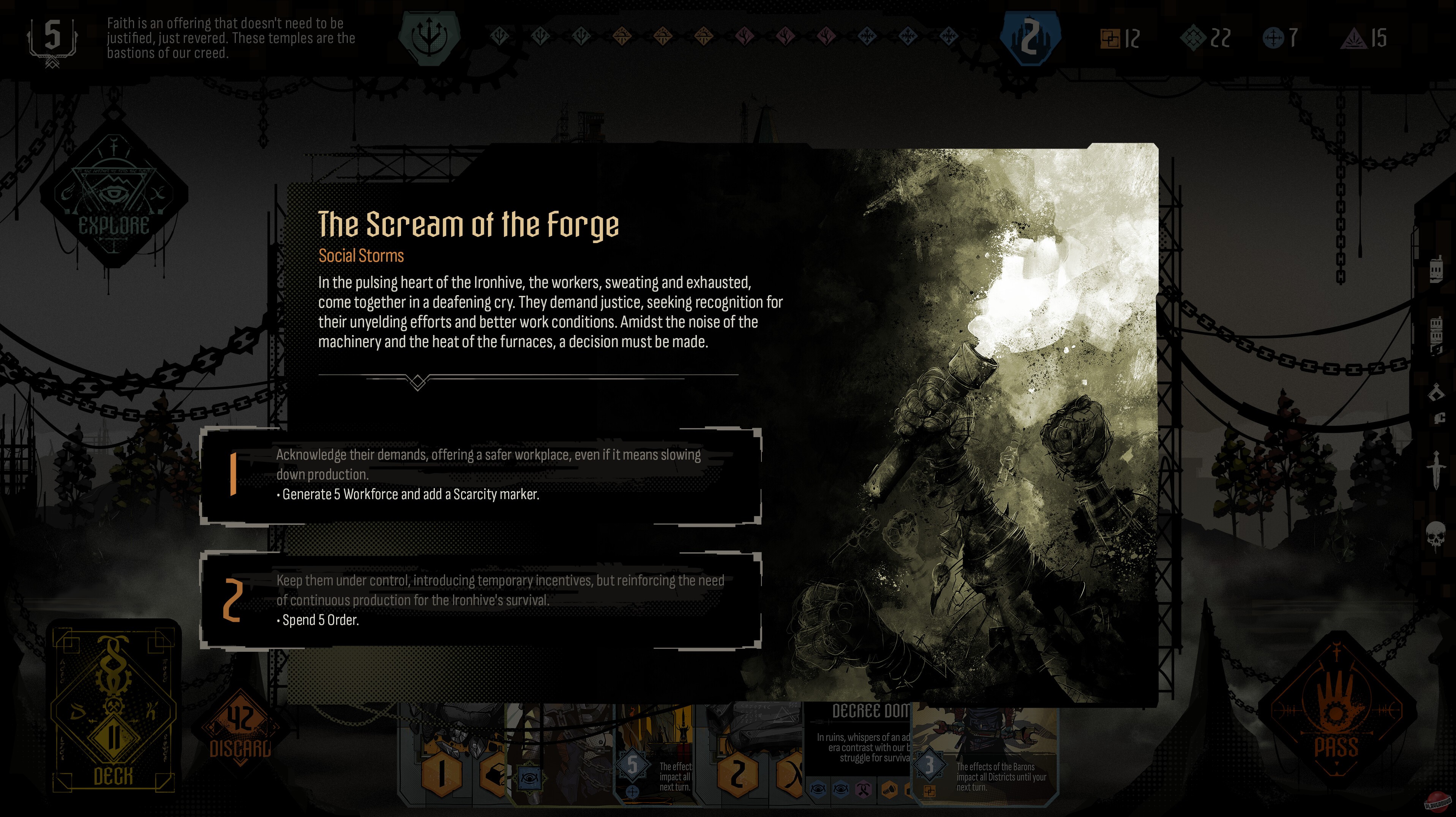 Скриншот из игры IRONHIVE - 3