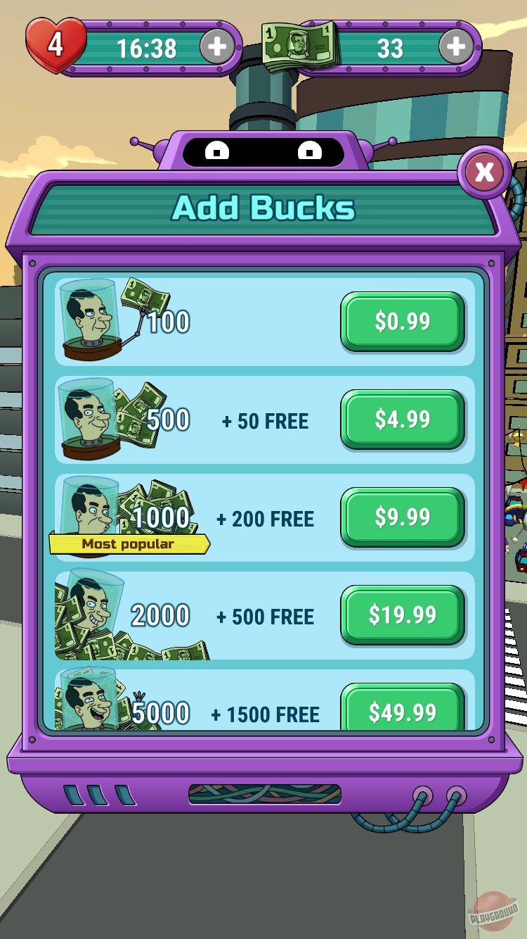 Скриншот из игры Futurama: Game of Drones - 5