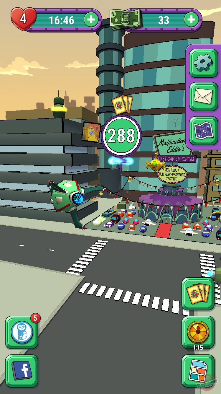 Скриншот из игры Futurama: Game of Drones - 1