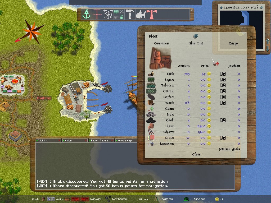 Скриншот из игры World of Pirates - 5