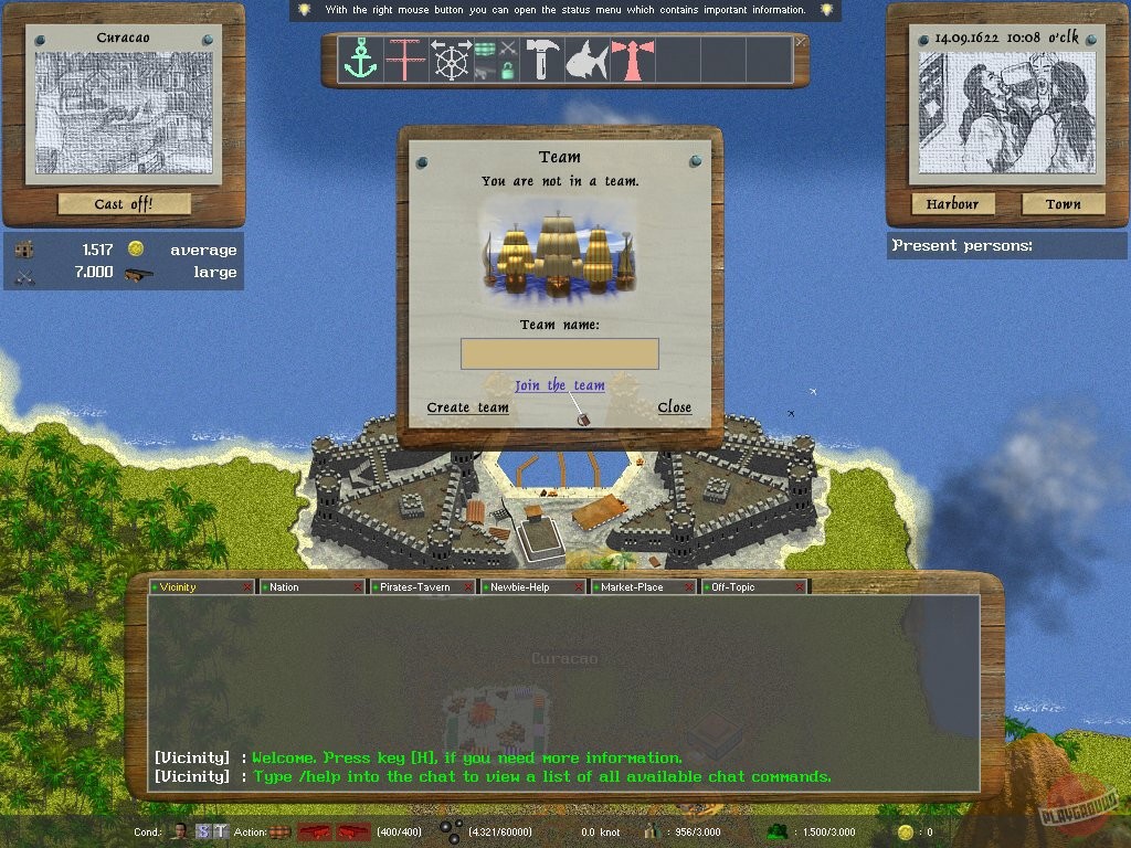 Скриншот из игры World of Pirates - 2