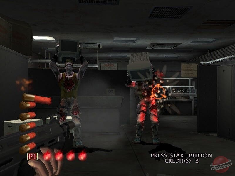 Скриншот из игры House of the Dead 3 - 1