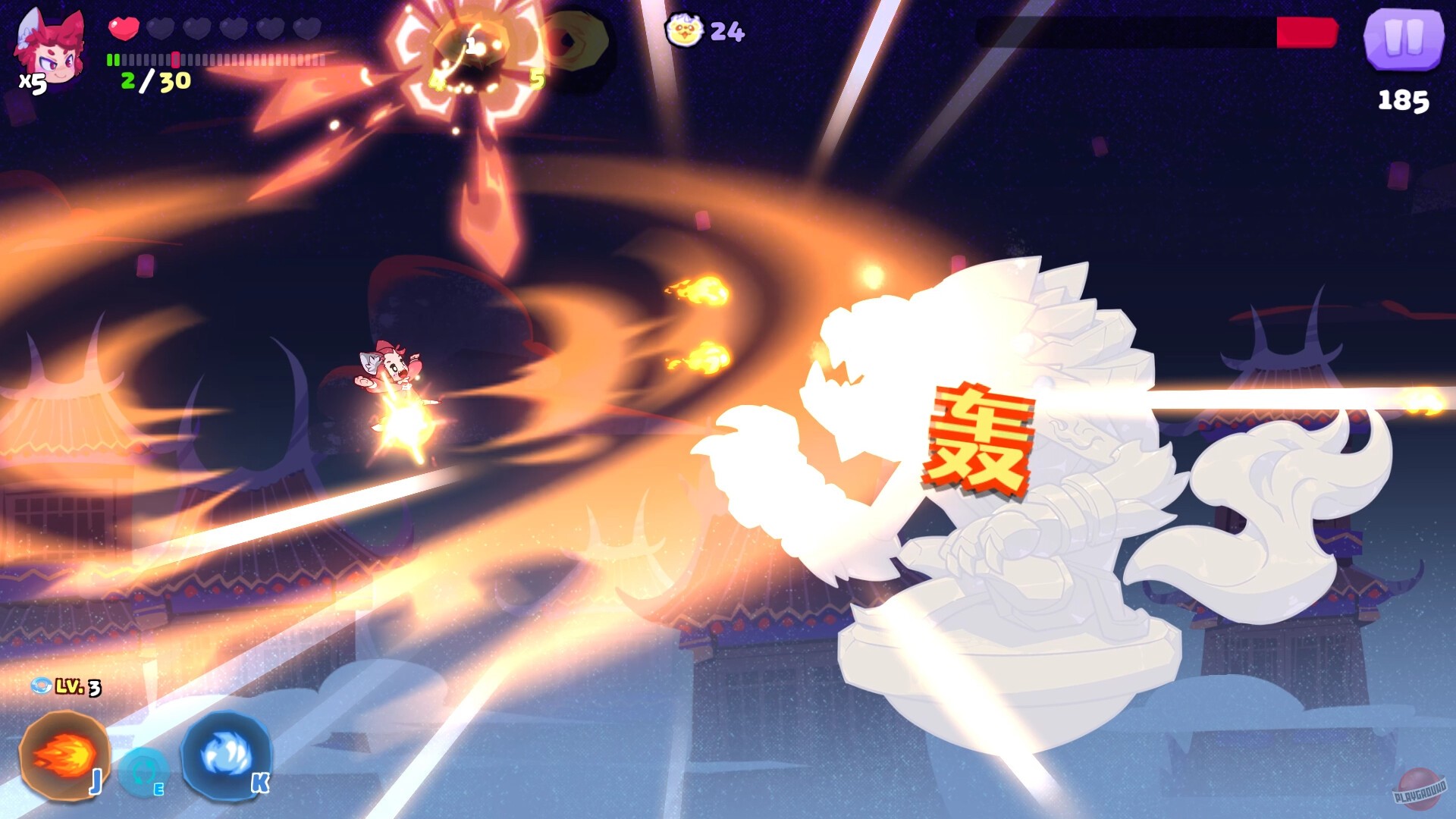 Скриншот из игры Moolii's Dreamland - 9