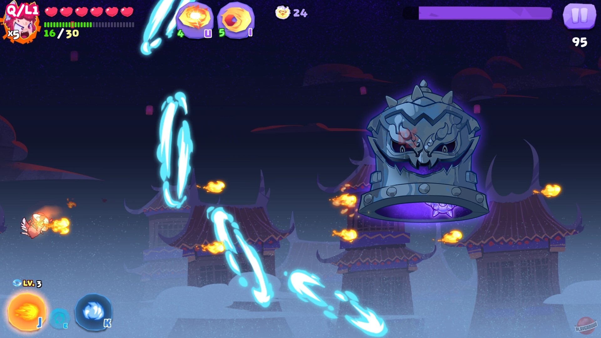 Скриншот из игры Moolii's Dreamland - 16