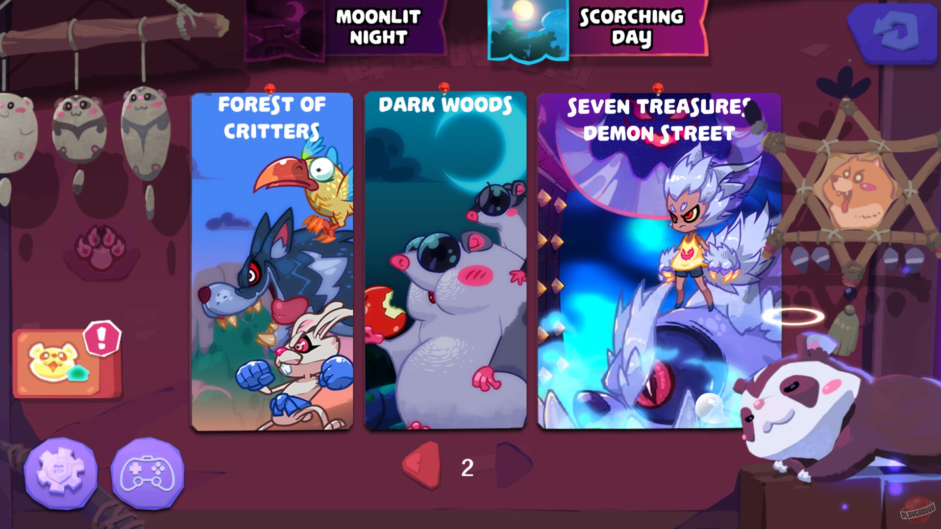 Скриншот из игры Moolii's Dreamland - 4