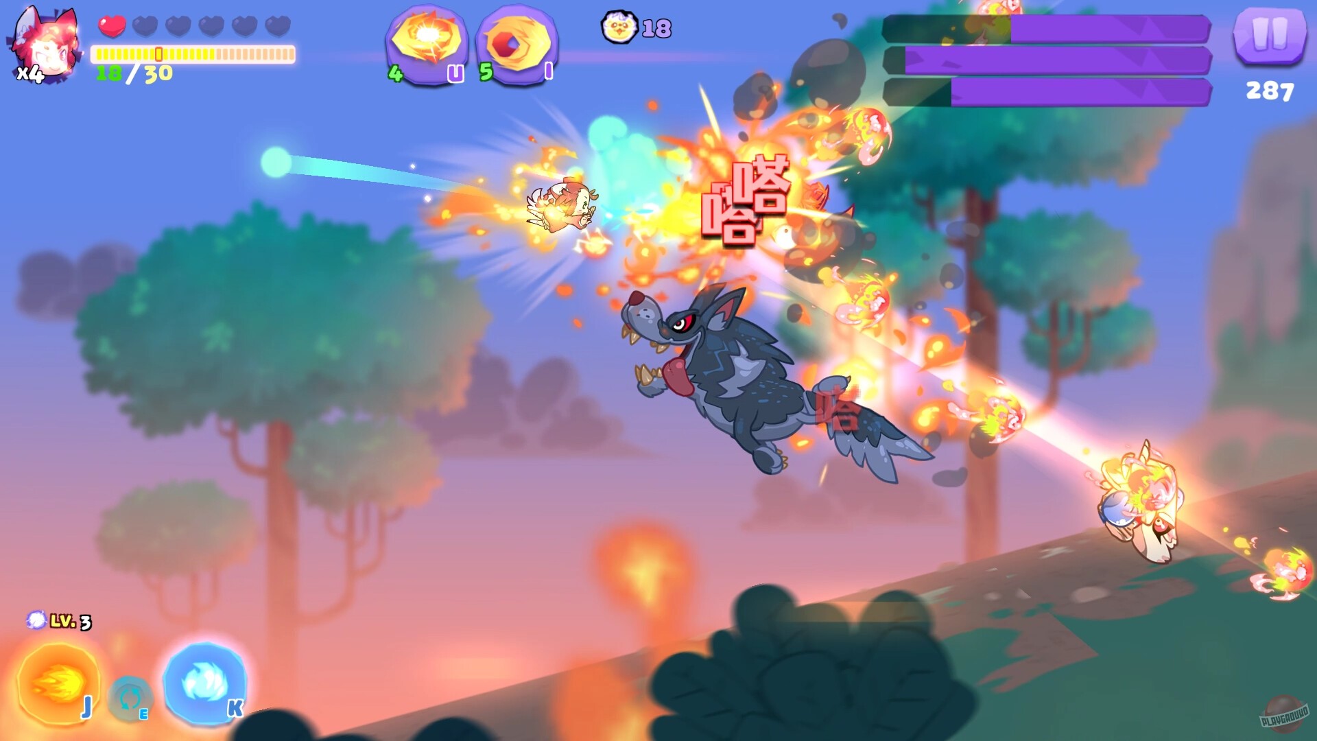 Скриншот из игры Moolii's Dreamland - 17