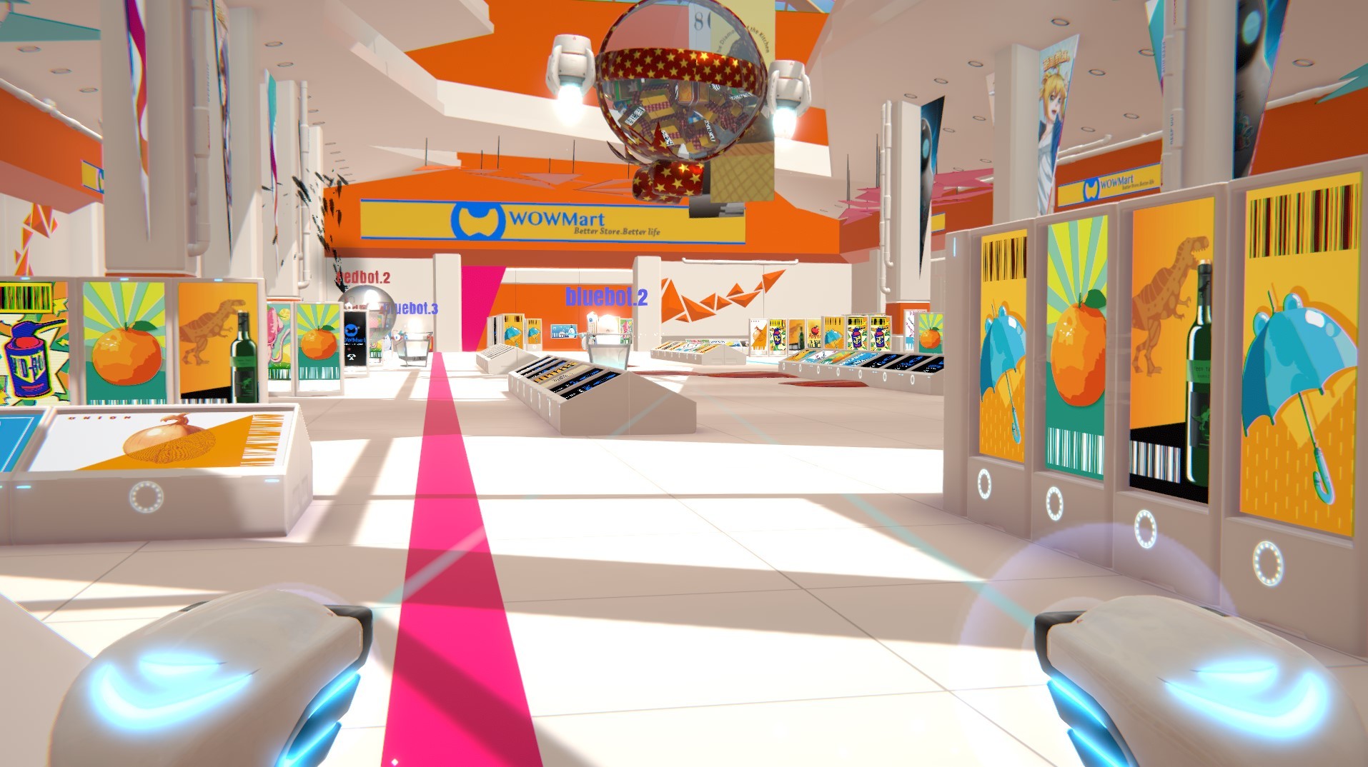 Скриншот из игры TAG WAR - 2