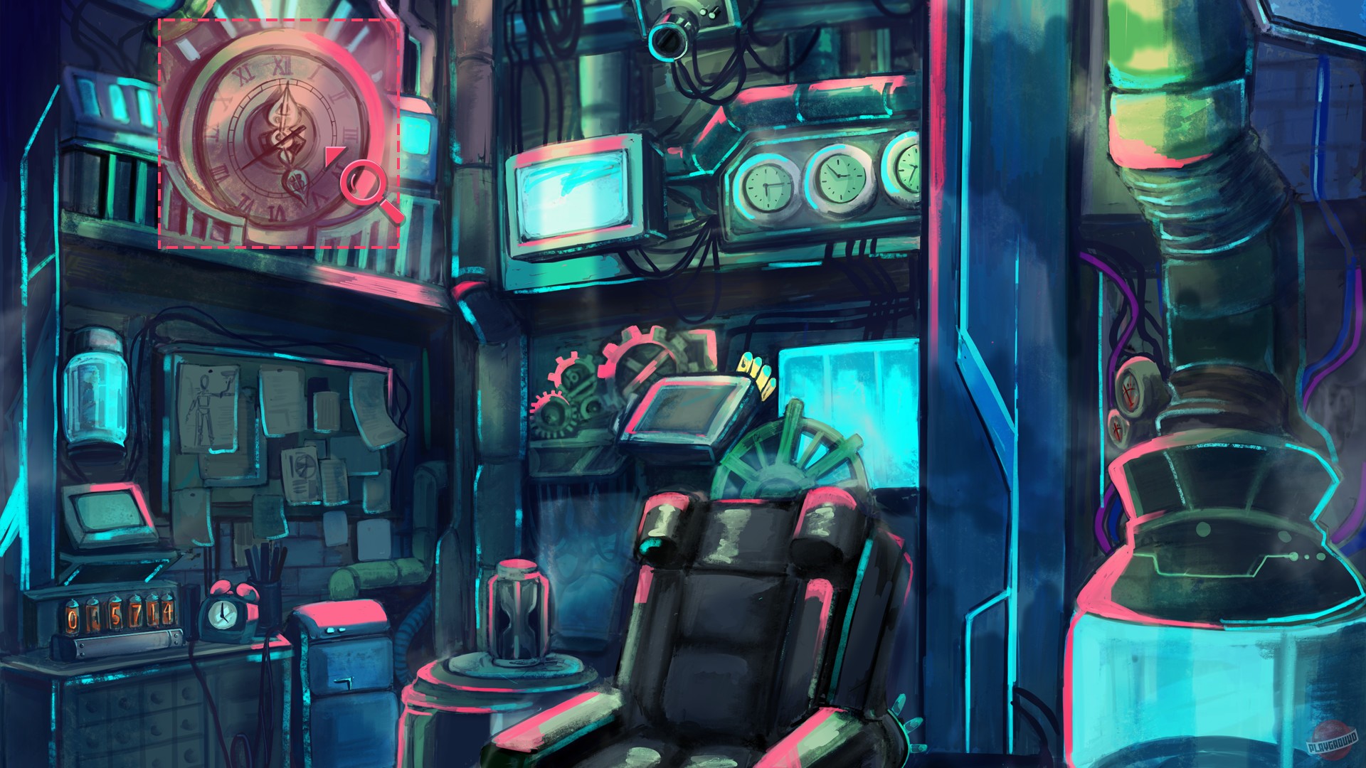 Скриншот из игры EDEN.schemata(); - 2