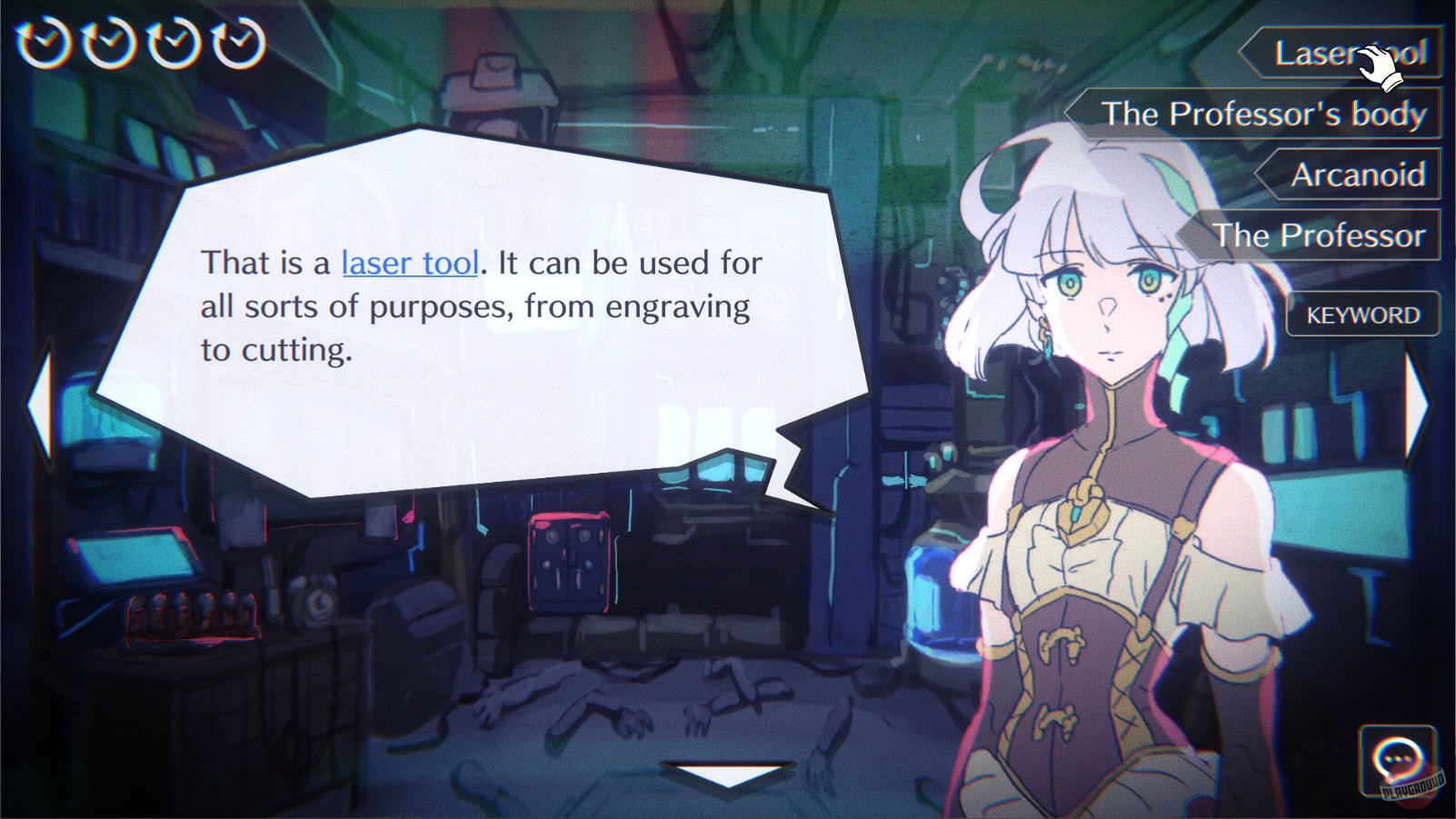 Скриншот из игры EDEN.schemata(); - 13