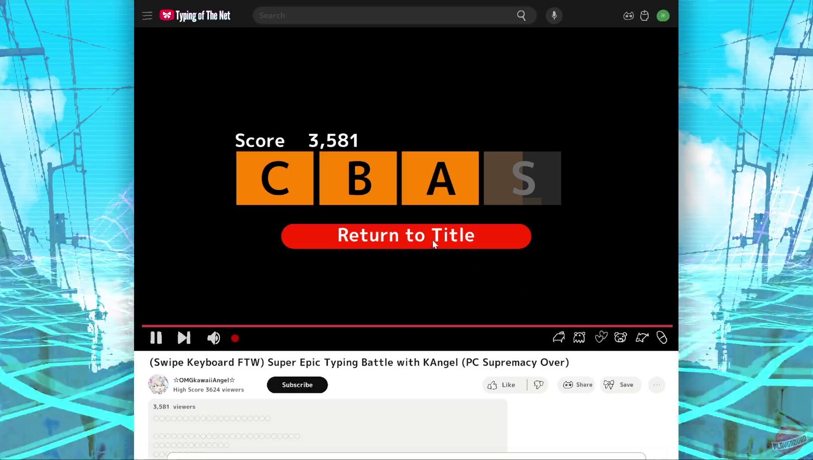 Скриншот из игры NEEDY STREAMER OVERLOAD: Typing of The Net - 1