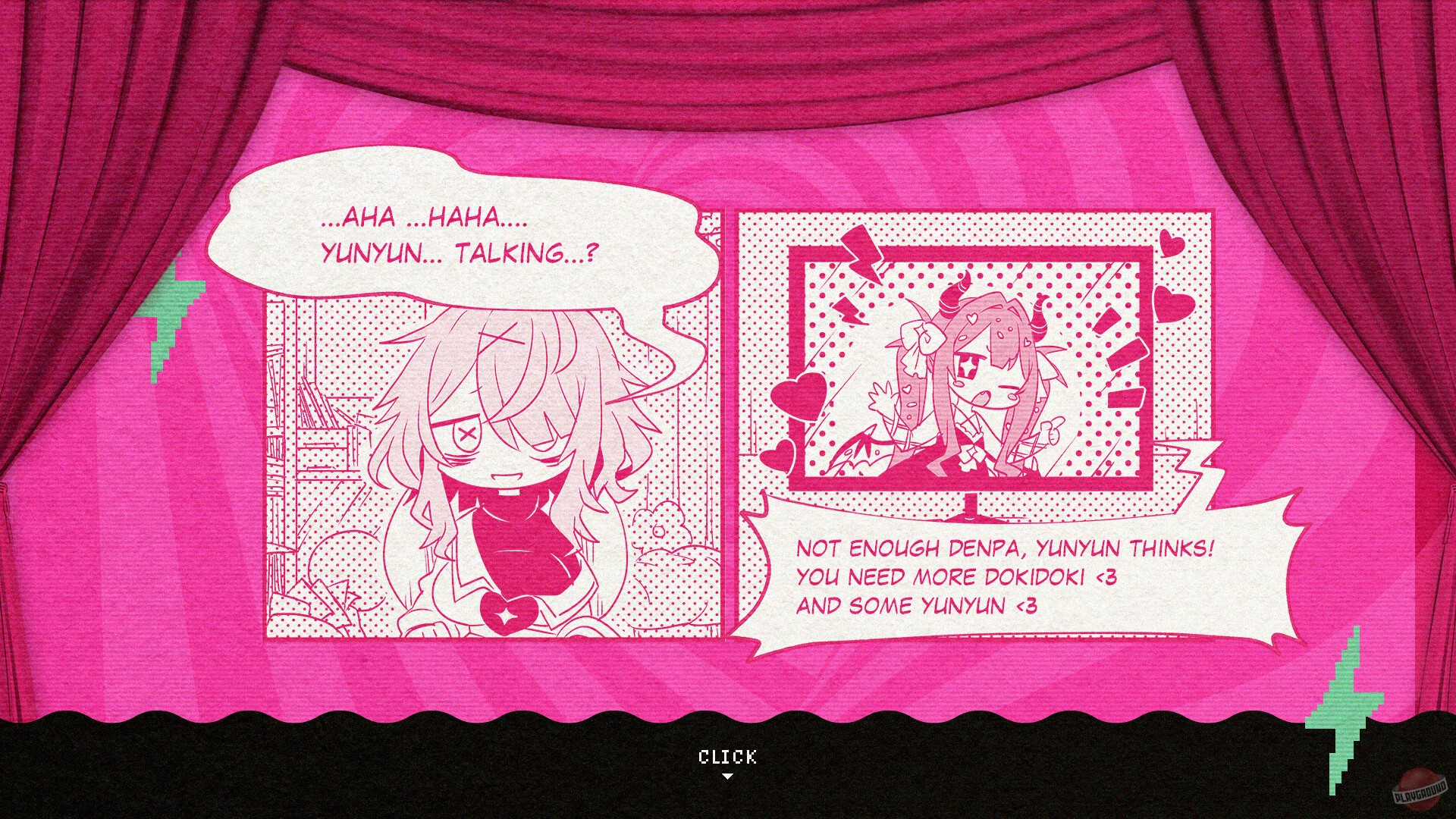 Скриншот из игры Yunyun Syndrome!? Rhythm Psychosis - 2