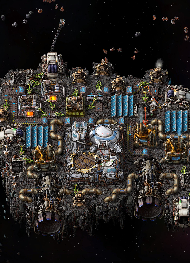 Обложка игры Factorio: Space Age