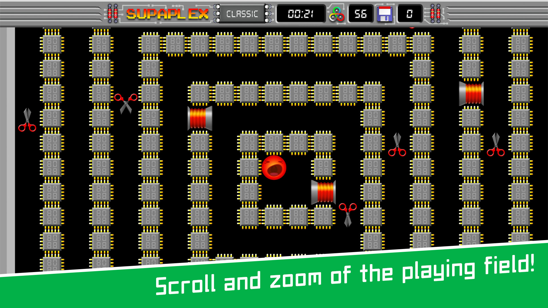 Скриншот из игры Supaplex - 11