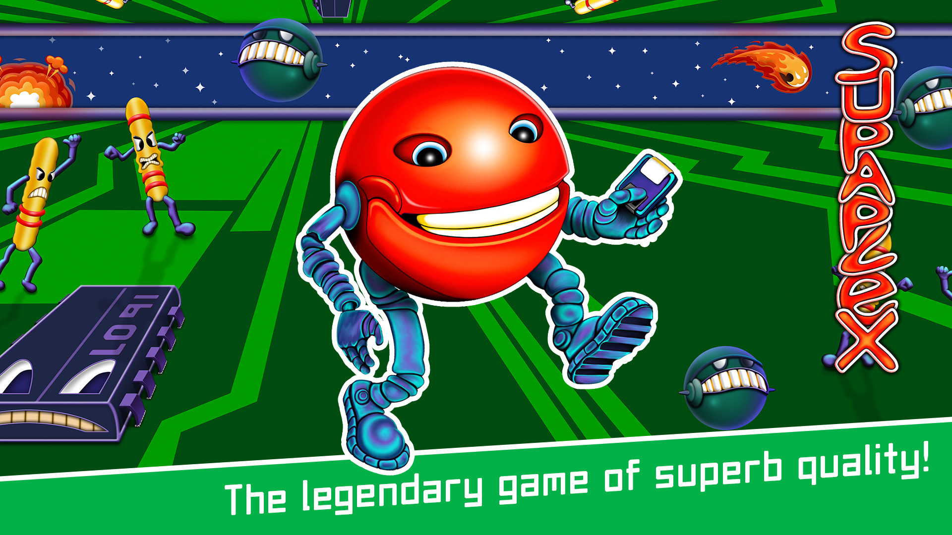 Скриншот из игры Supaplex - 13