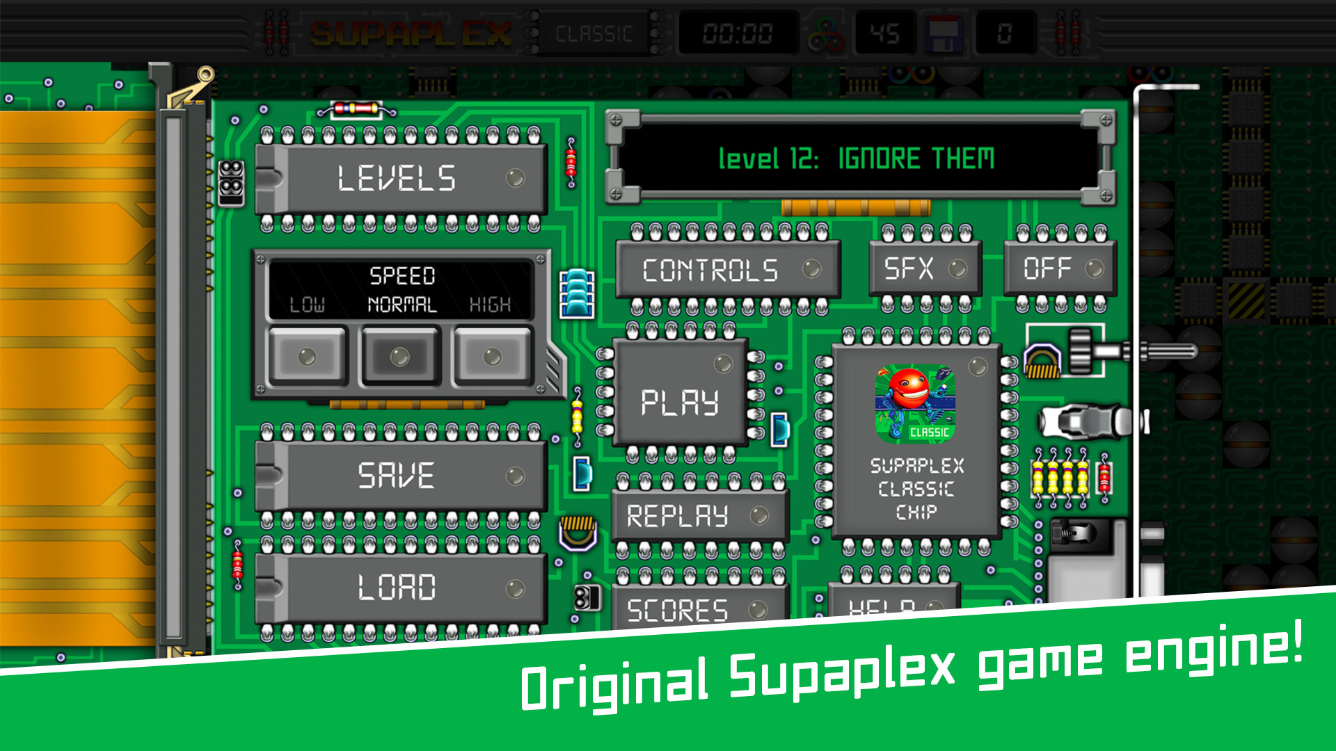 Скриншот из игры Supaplex - 7