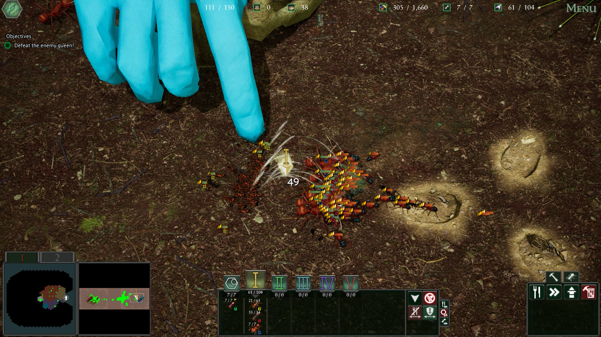 Скриншот из игры Empires of the Undergrowth - 21