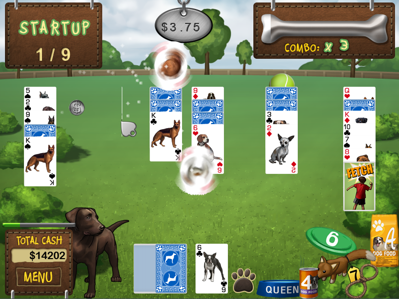Скриншот из игры Best in Show Solitaire - 4