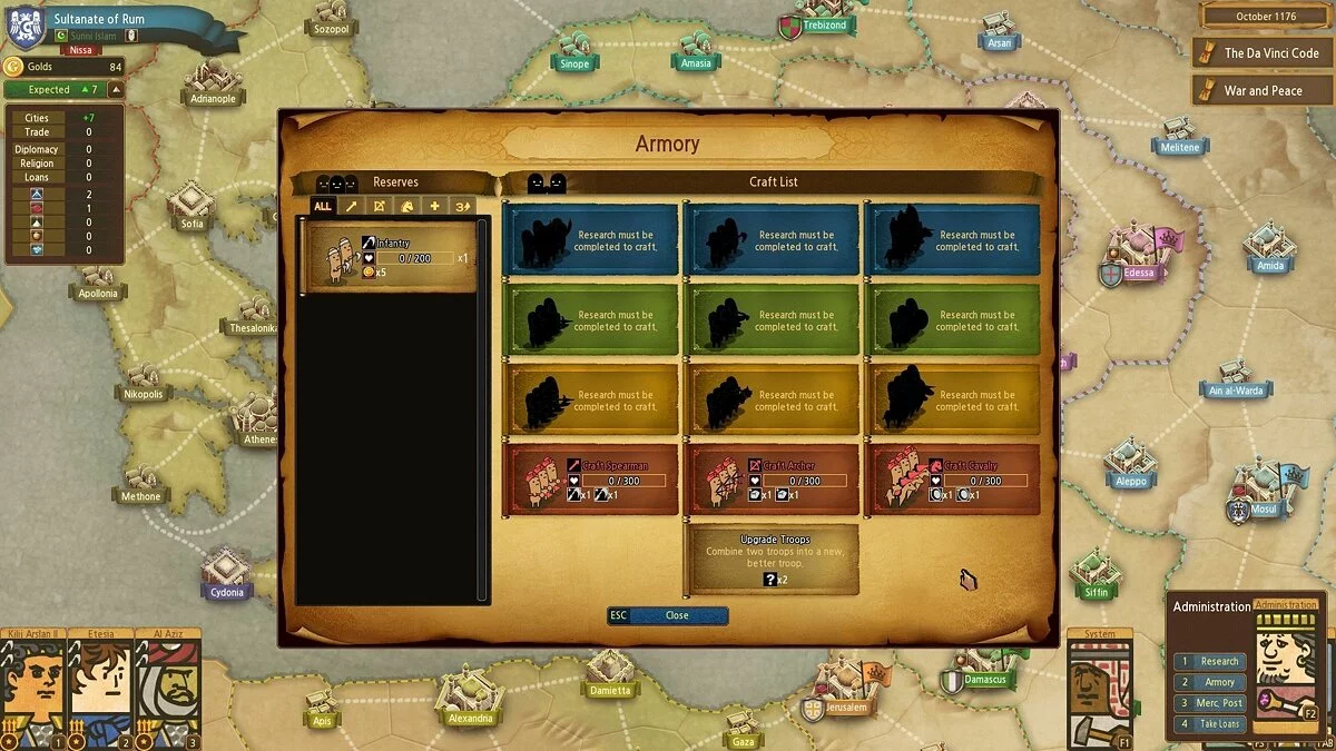 Скриншот из игры Army and Strategy: The Crusades - 24