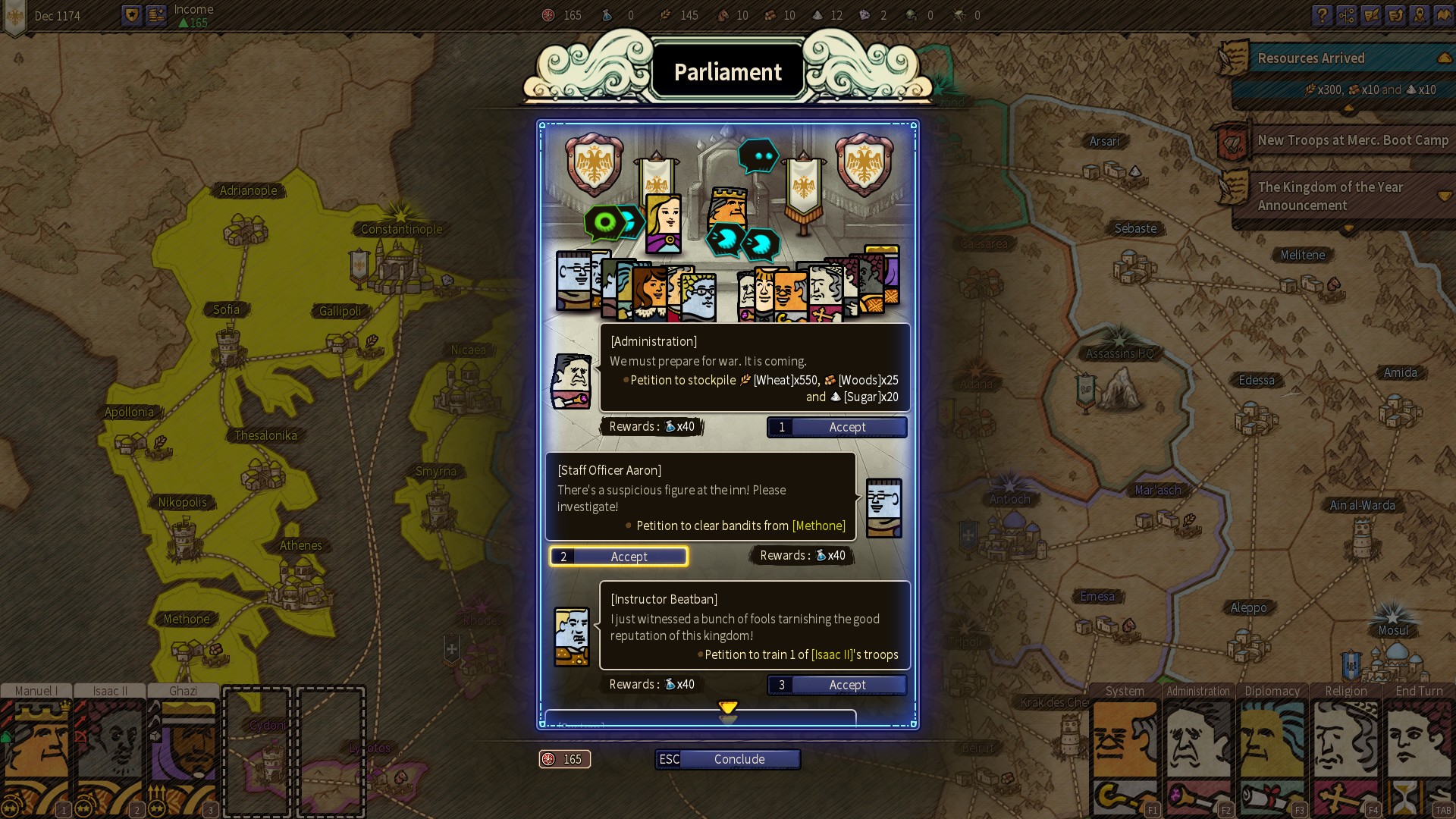 Скриншот из игры Army and Strategy: The Crusades - 15