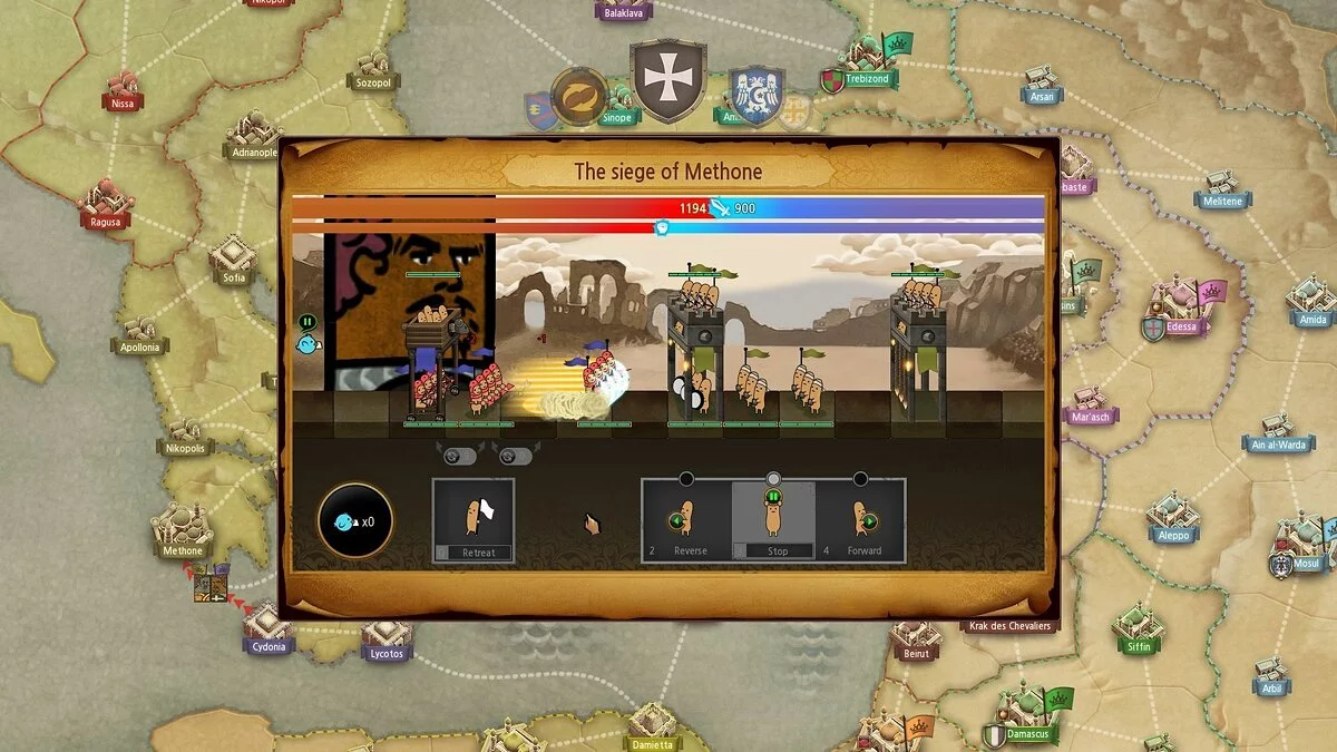 Скриншот из игры Army and Strategy: The Crusades - 17