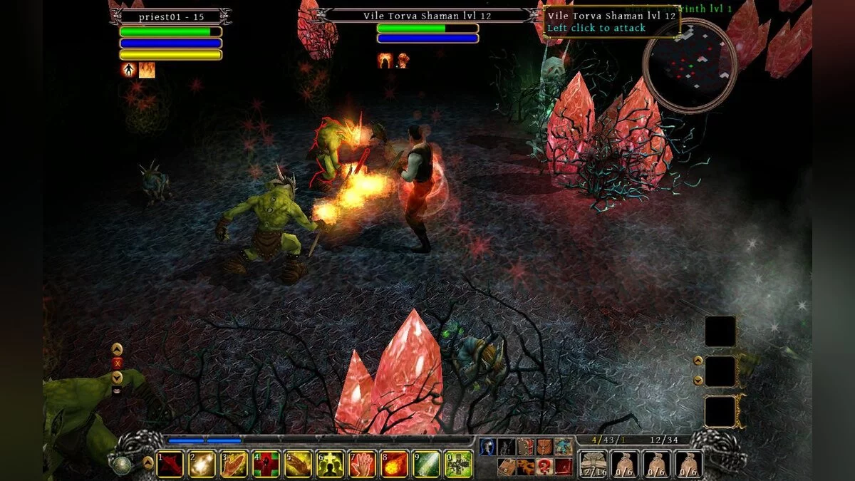 Скриншот из игры Din's Curse - 5