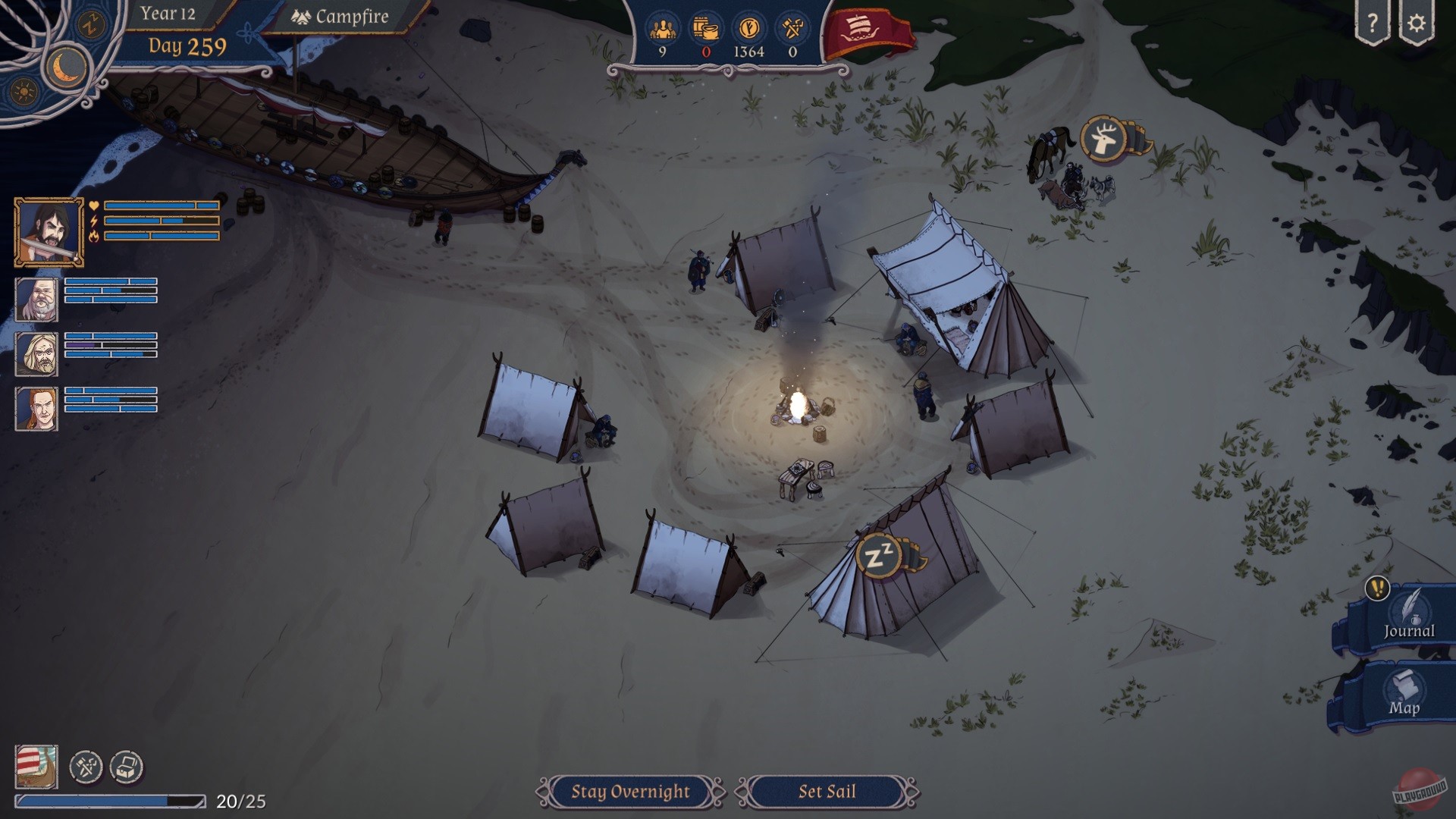 Скриншот из игры The Great Whale Road - 19