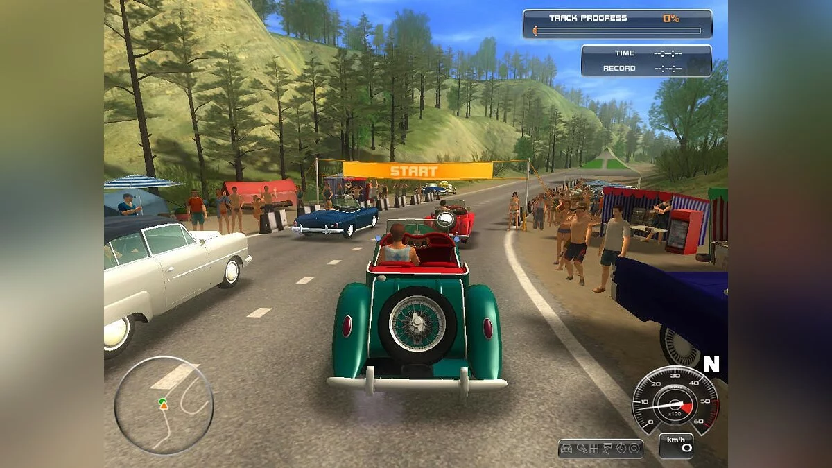 Скриншот из игры Classic Car Racing - 13