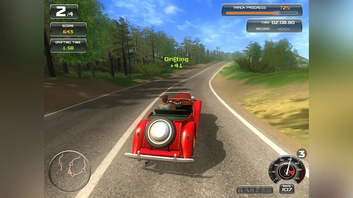 Скриншот из игры Classic Car Racing - 11